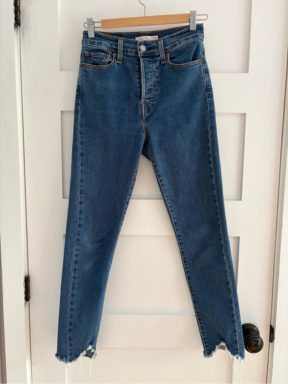 Levi’s wedgie skinny jeans size 26